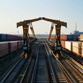 How Double Girder Gantry Cranes Help in Rail Yard Operations