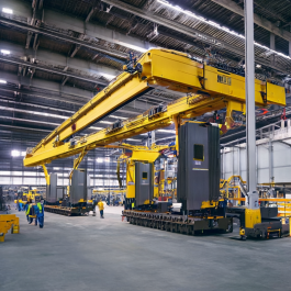 How Double Girder Gantry Cranes Improve Productivity in Manufacturing Facilities