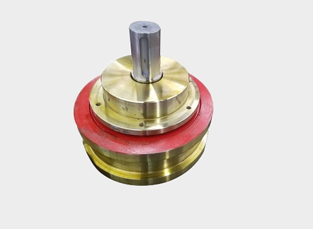 . Round Bearing Box European crane wheel assembly 