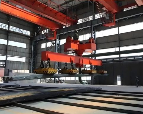 Electromagnetic Overhead Crane Shows