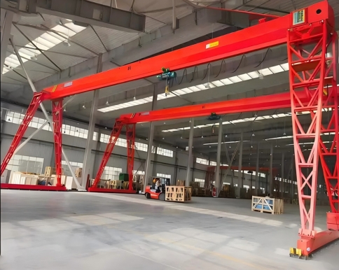 Single girder gantry crane