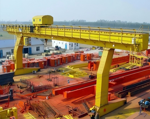 Single girder gantry crane