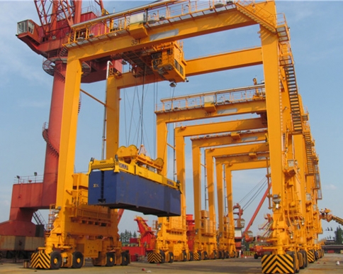 Rubber-tyred Gantry Cranes Shows