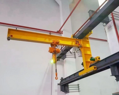 Wall travelling Jib crane Shows