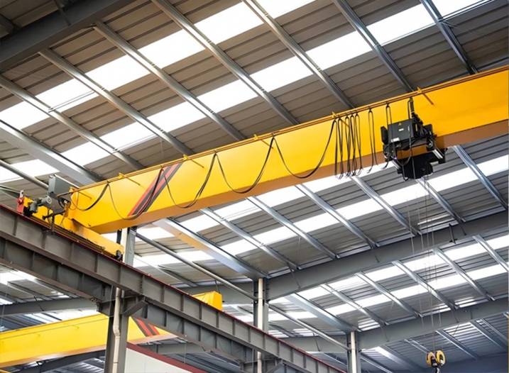 Henan Mine FEM/DIN Single Girder Overhead Crane