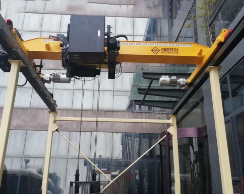 single beam overhead crane