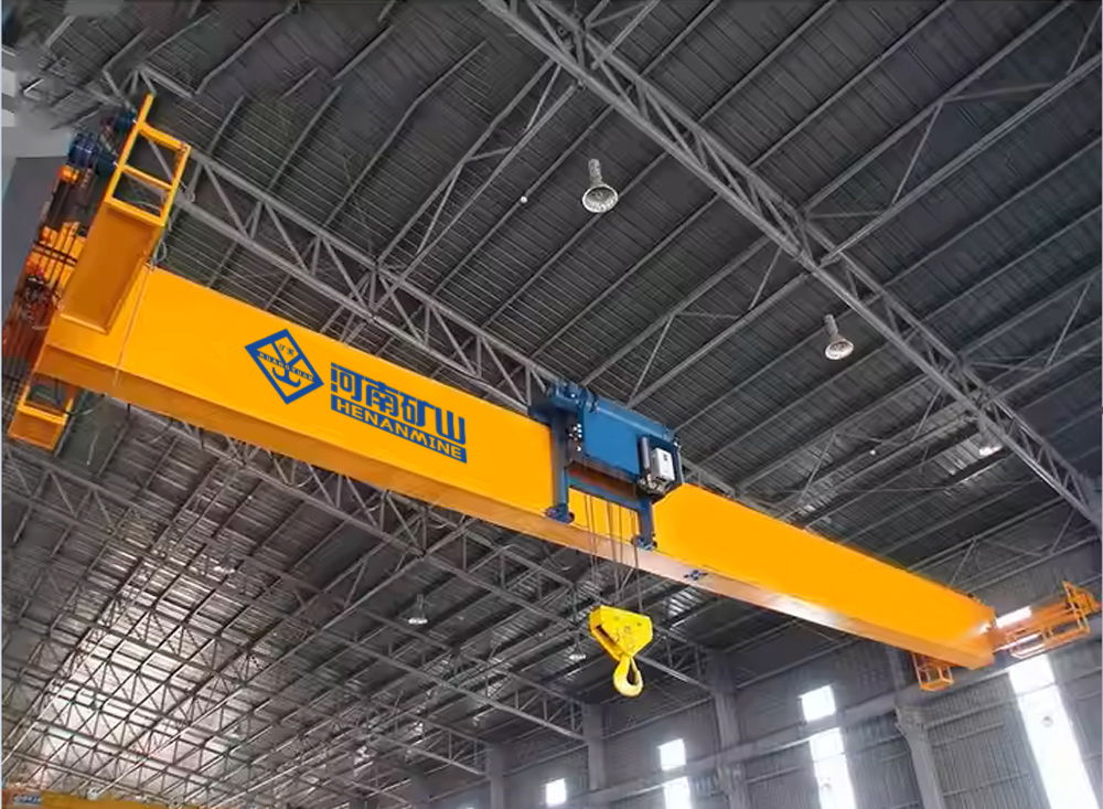 Offset Trolley Single Girder Overhead Crane