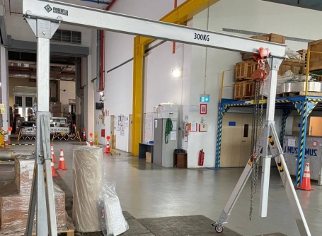 Aluminum gantry crane