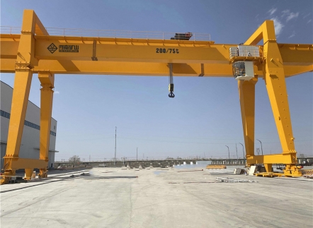 Double girder gantry crane